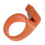 Ring Type Thread Cutter (Orange, Large Size) # TC-RG03O