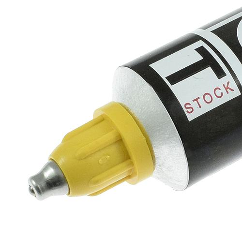 Rotulador Textil Permanente Dalo® - Punta de Metal Ø 3 mm - Amarillo