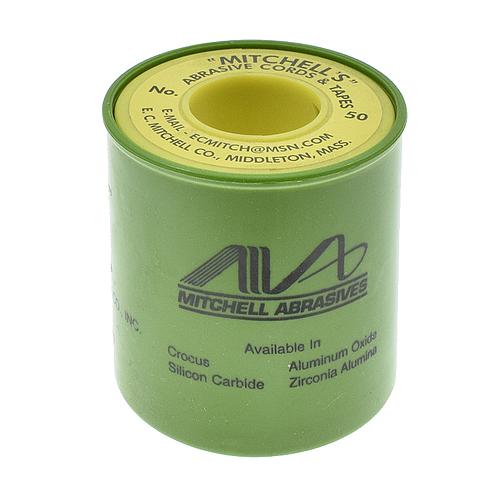 50 Cuerda Abrasiva - Ø 1,8mm (0,070"), Grano 180 Óxido de Aluminio (MITCHELL'S)
