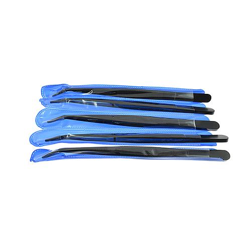 Black Elbow Tweezers # TWE6-B