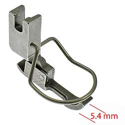 Piedino Sinistro 5,4 mm, Trasporto Punta Ago per Cerniere con Salvadito PFAFF 461, DURKOPP 272 # P36LN-NF (0272 006858) (Made in Italy)