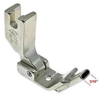 Piedino Snodato con Guida Sinistra a Tubo 4,8 mm (3/16") # S10L-3/16 (P3316L3/16) (YS)