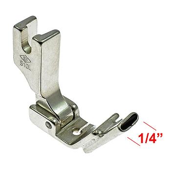 Piedino Snodato con Guida Sinistra a Tubo 6,4 mm (1/4") # S10L-1/4 (P3316L1/4) (YS)
