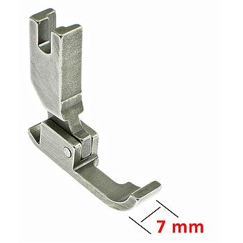 Needle Feed Zipper Foot 7mm, Needle on the Right PFAFF 461, DURKOPP 272 # P36-NF (0272 006854) (Made in Italy)