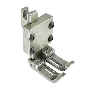 Compensating Presser Foot, 2-Needle 4,8mm NECCHI; PFAFF (Made in Italy)