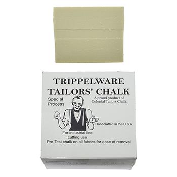 Trippleware Tiza de Sastre de Cera, 32 Piezas - Blanco