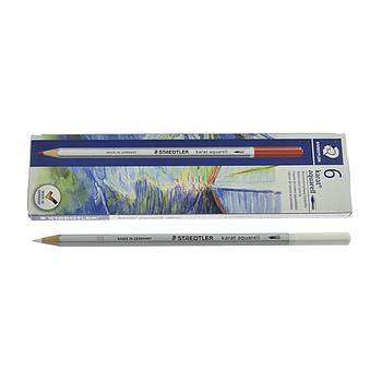 MATITA KARAT ACQUARELLABILE BIANCA # 125-0 STAEDTLER (6 PZ)