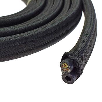 Monotubo  - Kit Composed by an Electrical Wire (4 wires x 1mm) and by a Steam Hose (Ø 4x8,5 mm) - Length 270 cm