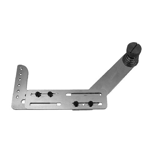 Adjustable Universal Bracket for Large Attachments, for Flat Machines - Made in Italy (F1106)