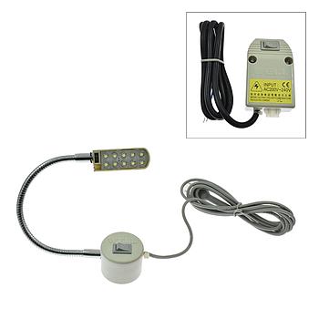 Faretto Magnetico 10 LED 12Volts con Trasformatore Esterno # DS-66M2