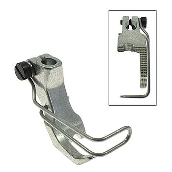 Piedino Posteriore Scanalato 4 mm per Orlature con Anima ADLER 167, 267, 269, 867, 669, 869 # 0367 220413 (Made in Italy)
