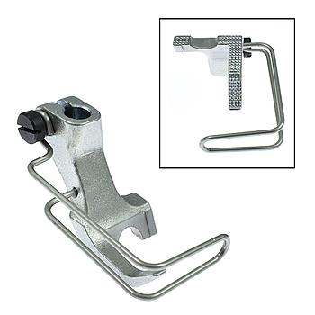 Piedino Posteriore Scanalato 7 mm per Orlature con Anima ADLER 167, 267, 269, 867, 669, 869 # 0367 220443 (Made in Italy)