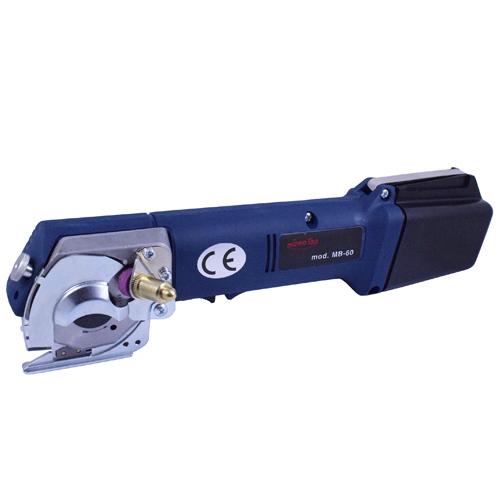 MB-60 | Tijeras Eléctricas Inalámbricas - Cuchilla 10 Lados, Capacidad de Corte 20mm, 1kg (2.2 lbs), Ideal para Materiales Pesados y Alfombras