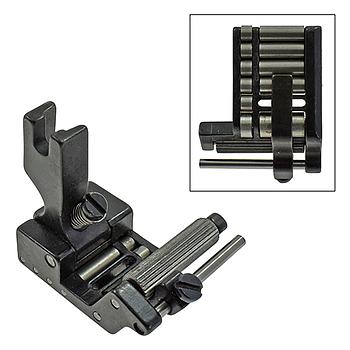 R438CK | 11mm Zig-Zag Roller Foot with Tape Guide, Max. Tape Width 20mm