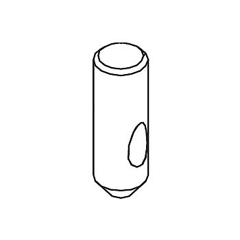 Punch Ø 1/2" (.500") EASTMAN Automatic Cutting Systems S125, C125 # 67-26027-4 (Genuine)