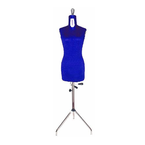 Manichino Regolabile con Treppiede - Donna - Taglia: da 42 a 54 - BLUE - Made In Italy