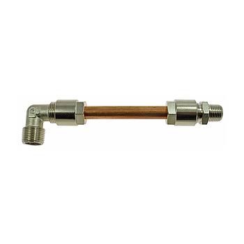 Tubo de Cobre Ø 10mm Completo con Conectores COMEL # RA005+R0006+R0045