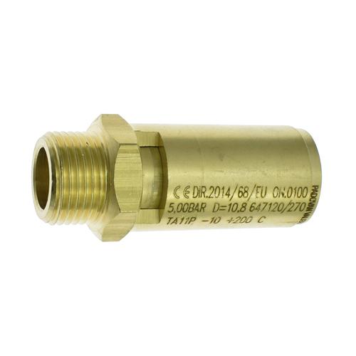 A0176 | Válvula de Seguridad 3/8" para Calderas COMEL