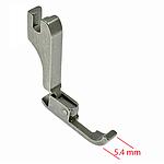Needle-Feed Left Zipper Foot 5.4mm NECCHI 831, 901 # 955291-5-00 (NH36N-1) (YS)