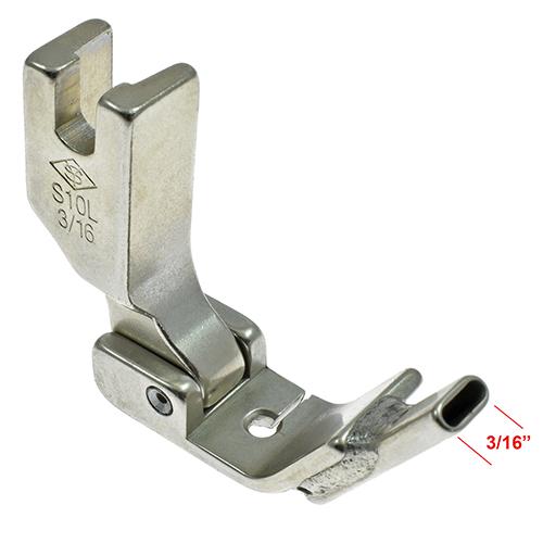 Piedino Snodato con Guida Sinistra a Tubo 4,8 mm (3/16") # S10L-3/16 (P3316L3/16) (YS)