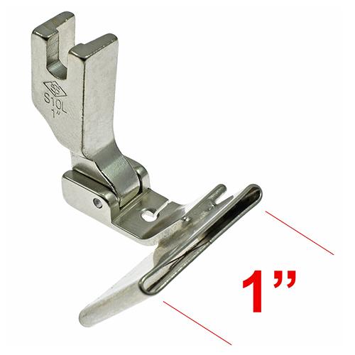 Hinged Presser Foot with 25.4mm (1") Left Tubular Guide # S10L-1 (P325L1) (YS)