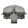 F815 10L | Ourleur Double Réglable, Ourlet Inférieur avec Insertion de Fermeture Éclair pour Machines Plates à 2 Aiguilles (Made in Italy)