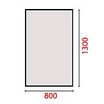 Polyester Flannel Ironing Board Cover 130x80 cm - Thickness 9mm