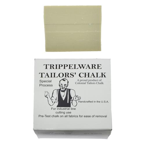 Trippleware Tiza de Sastre de Cera, 32 Piezas - Blanco