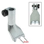 Outer Presser Foot 6mm Double Grooved PFAFF 1425 # 1052/03 (Made in Italy)