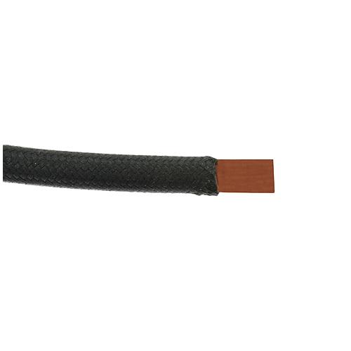 Red Silicone Steam Hose with Covering (50-Meter Roll) - Made in Italy