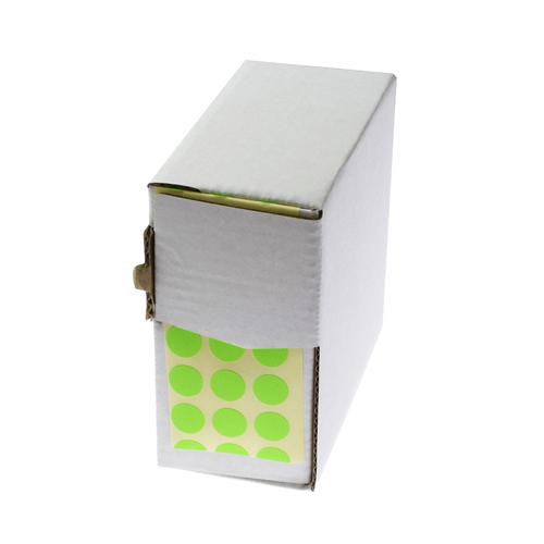 Defect Identification Sticker Ø 1 cm - FLUORESCENT GREEN (5000 Pcs)