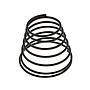 Thread Tension Spring JUKI # 110-45101 (229-45505) (Genuine)