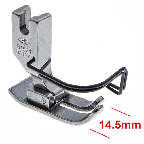 Needle-Feed Presser Foot, 14.5 mm Width, with Fnger Guard JUKI # B1524-041-EA0 (EB0) (YS)
