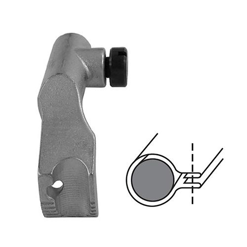Piedino Anteriore 6 mm Scanalato, Ago a Destra per Tracolle ADLER 8967 # 8967I06 (Made in Italy)
