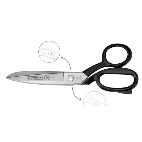 Forbici Sarto 8" Nichelata, Microdentata # 490-8NP-SR (MUNDIAL)
