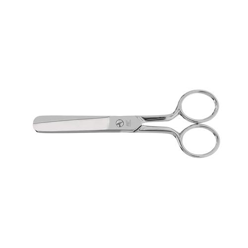 Tijeras Niqueladas con Punta Redondeada 10,1 cm (4") - Made in Italy (FENNEK)