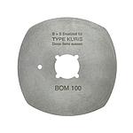 Lama 4 Lati Ø 100 mm (Esterno), Ø 22 mm (Interno) KURIS BOM 100, 101 # 16022 (Made in Germany)