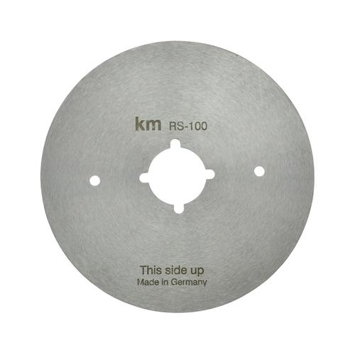 Cuchilla Redonda Ø 100 mm (Externo) - Ø 21 mm (Interno) KM RS-100 (Made in Germany)