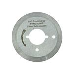 Cuchilla Redonda Ø 50 mm para Máquinas de Corte Rotativo KURIS NOVITA, MAIMIN, SUPRENA # 15780 (M702) - Made in Germany