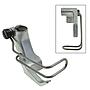 Piedino Posteriore 7 mm per Placca Lunghezza Punto 9 mm ADLER 367, 467, 767 # 0367 220103 (Made in Italy)