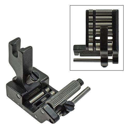 R438CK | 11mm Zig-Zag Roller Foot with Tape Guide, Max. Tape Width 20mm