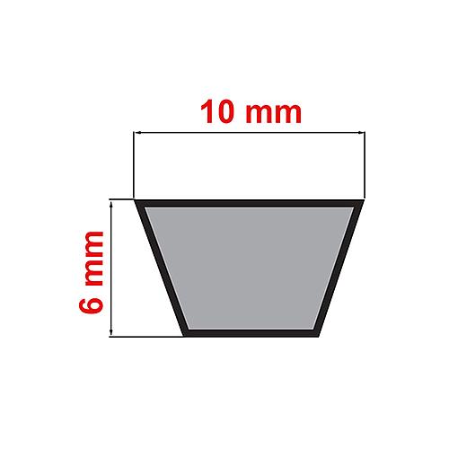 V-Belt 10x6x1499 mm # 59V