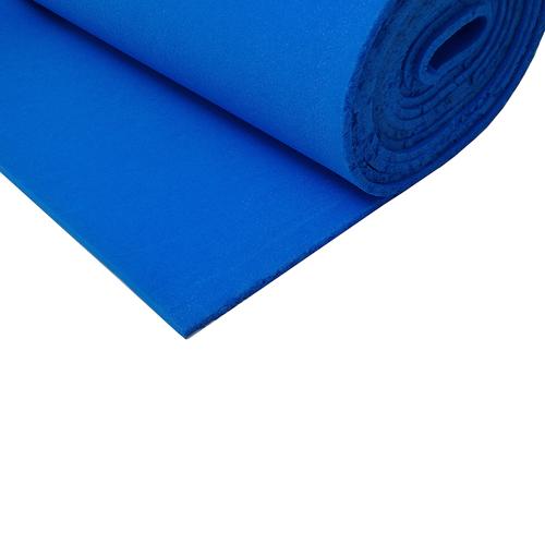 Mousse en Polyester Bleu 1,3m x 10m - Épaisseur 10mm (1 Rouleau)