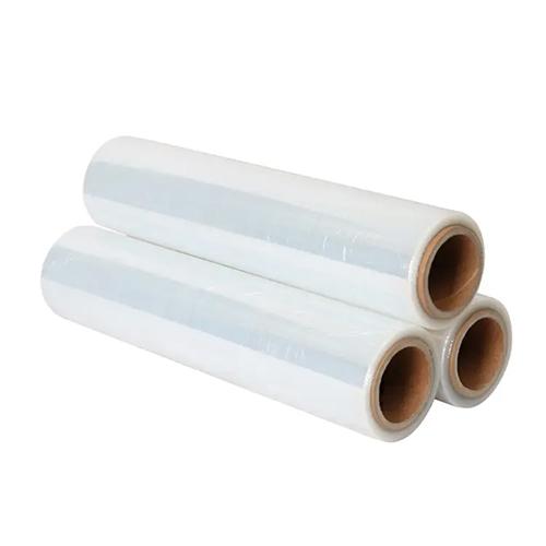 Filme Stretch Transparente de Polietileno de Baixa Densidade (LLDPE) – Rolos de 300m para Envoltório de Paletes
