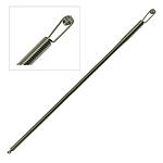 Elastic Cord Threader, Metal Spring Drawstring Inserter