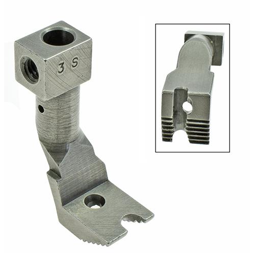 15481 | Piedino Anteriore per Filetti, Ago a Sinistra, Suola Dentata (Made in Italy)