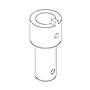 Punch Holder 7/16" for 17/64", 9/32", 5/16" Punches EASTMAN Automatic Cutting Systems S125, C125 # 54-26013-12 (Genuine)