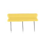 Needle Bar Featuring 3 Aligned Needles, Ø 0.7x20mm in Length
