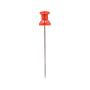Alfiler con Cabeza de Plástico 60 mm, Ø 1 mm (Fabricado en Italia)