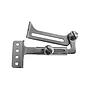 F72B/S | Soporte Abatible y Ajustable para Guías (Made in Italy)